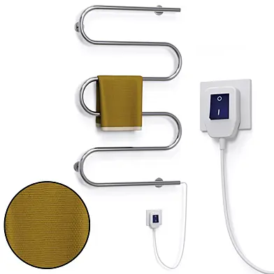 Electric towel warmer Heated towel rail Elektro Terminus Trand