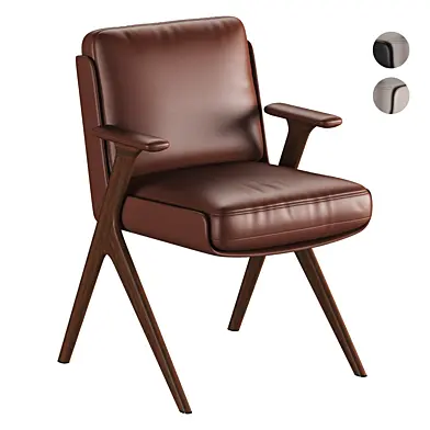 MINOTTI Angie Dining Chair - Chair - 3D model