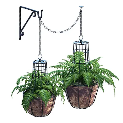 Abari Caged Hanging Planter