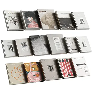 Catálogo de 3D modelos - Decoration / Books