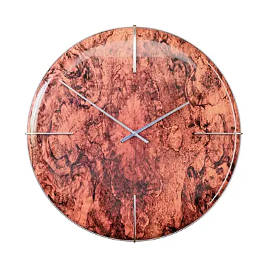 Wooden wall clock