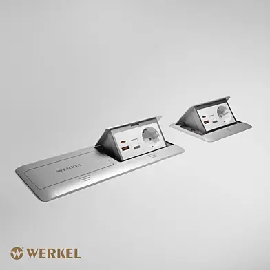 W8078065/ W8074065/ Pull-out blocks for 8 and 4 modules (silver)