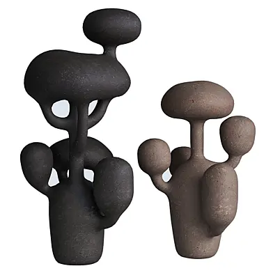 Biomorphic Ceramic Sculpture