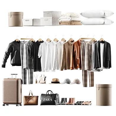 Clothes set for Wardrobe or Store