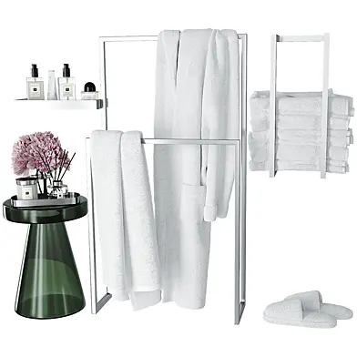 Decorative set for the restroom and bathroom 314
