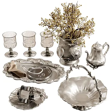 Kitchen Vintage Decor Accessories Set 003