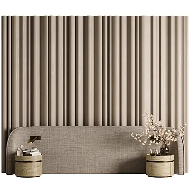 Organic Headboard Set07