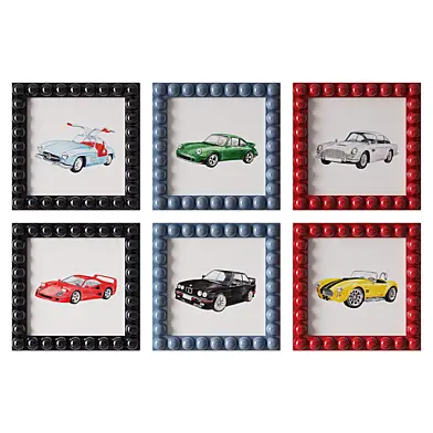 Pictures for the children's room with cars