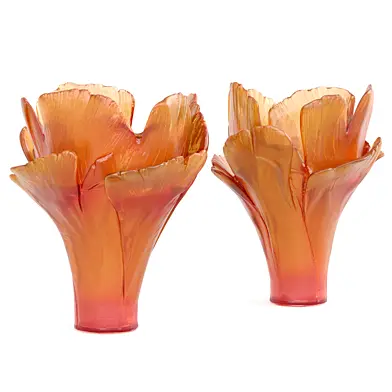 Daum Magnum ambre vase