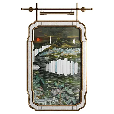 Asian Wall Panel