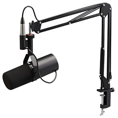 Shure SM7B Microphone Plus Holder