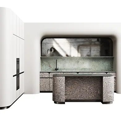 Kitchen with island 002