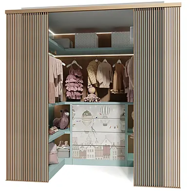 Child wardrobe 100