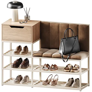 Shoe cabinet for the hallway