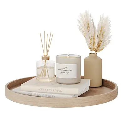 N‑37 Soft Clay Japandi Set