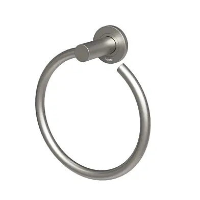 Fienza Kaya Hand Towel Ring Brushed Nickel