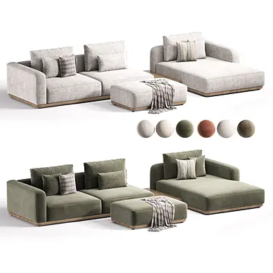 Milac Modular Corner Sofa Cazarina