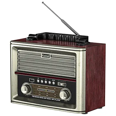 Kemai MD-1705BT Vintage Bluetooth Radio