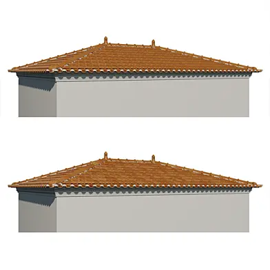 Marseille roof tiles