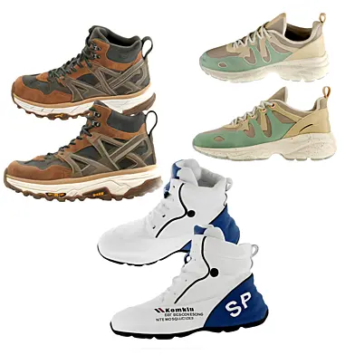 Decorative Set Sport Shoes Collection 001
