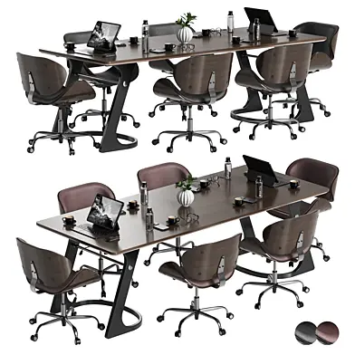 Office Conference Table and Chairs 2