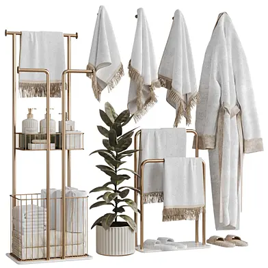 Bathroom set 26/ Decorative set for the bathroom