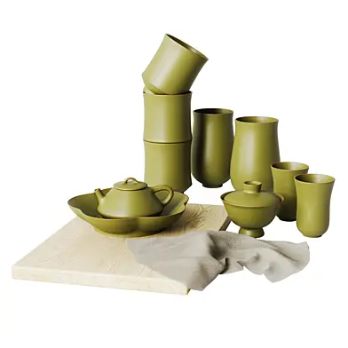 Porcelain dishes