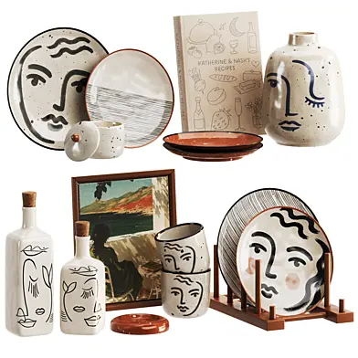 Decorative dish set 3