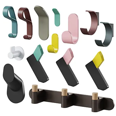 Wall hooks 2 by Viefe