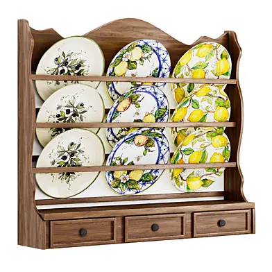 Wall Plate Rack