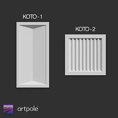 3D panels ELEMENTARY KOTO