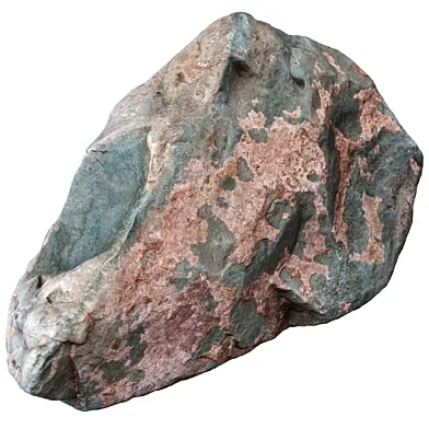 green rock