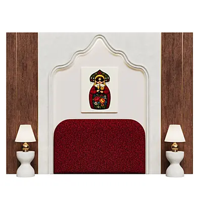 Wall panels headboard 033