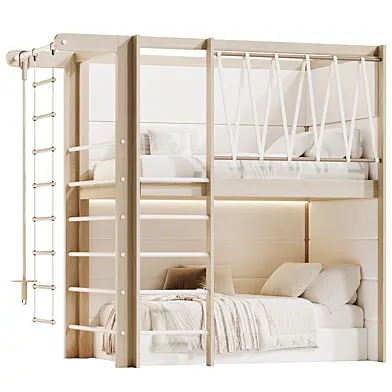 Double Kids bedroom 014, Bunk bed