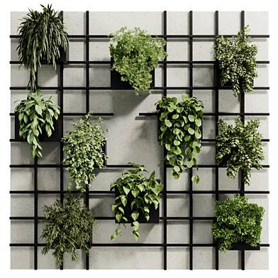Vertical Garden For Balcony Small Backyard And Indoor Spaces set 149