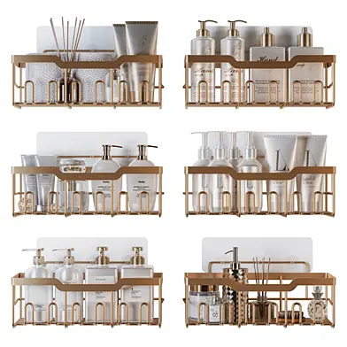 Bathroom accessories set