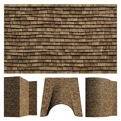 Wooden shingles dranka Pattern for CoronaPatternMod