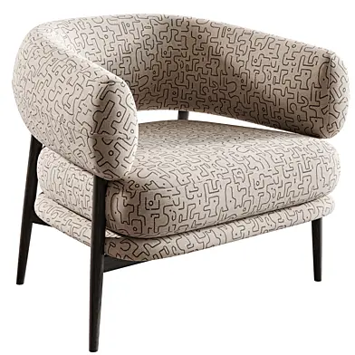 NENA LOUNGE Armchair By Zanotta