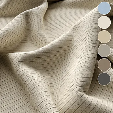 Modern Woven Fabric | Architectural Upholstery Collection | PBR | 4K | Seamless