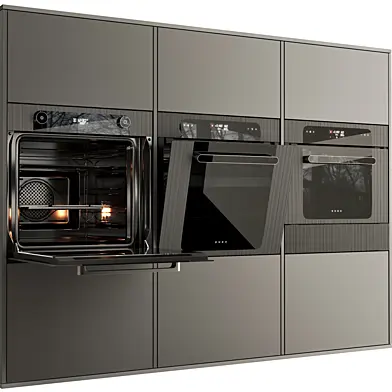 Smeg Thermogeventileerd Oven open 60 cm SF6201S1PZB cabinet