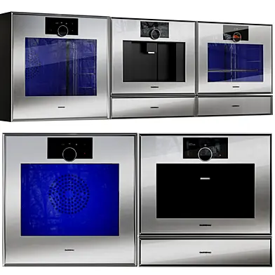 Gaggenau Oven and Coffee maker and Combi-stream