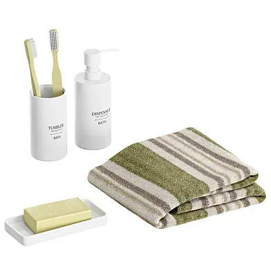 Swensa bathroom accessories set