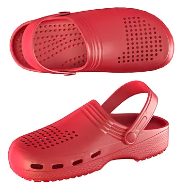 Red Crocs