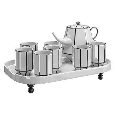 Kettle and mugs set