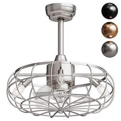Edvivi Brielle Ceiling Fan with Light