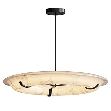 Carve Alabaster Pendant Light