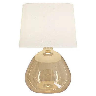 Table Lamp in Aged Brass