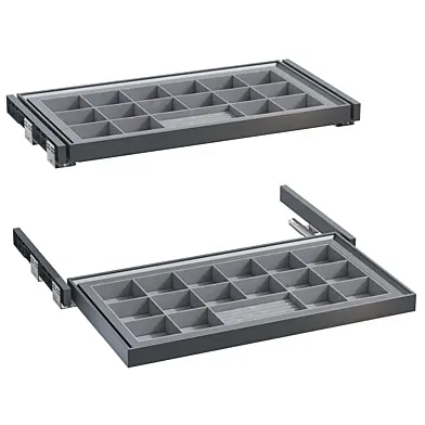 SPACE ULTRA pull-out organizer for accessories, 900mm section