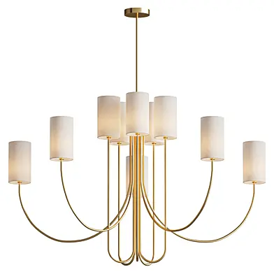 Hudson Valley Harlem 10 Light Chandelier
