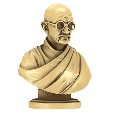 Gandhi Bust statue